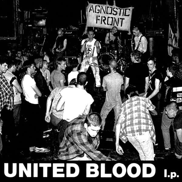 United Blood by Agnostic Front album cover