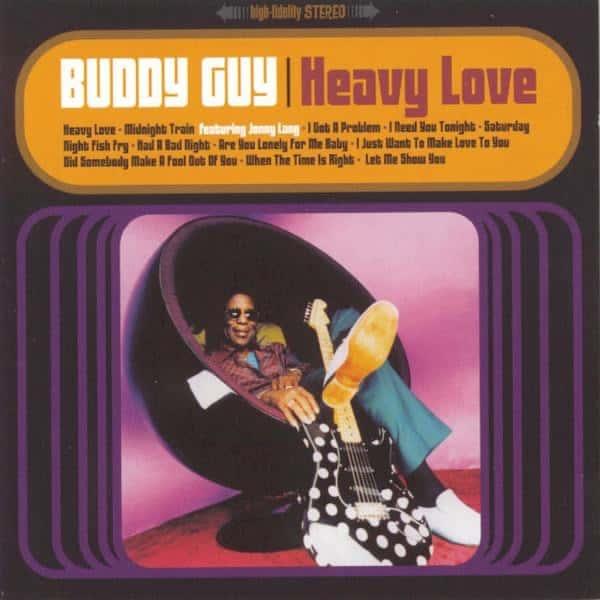 Heavy Love by Buddy Guy album cover