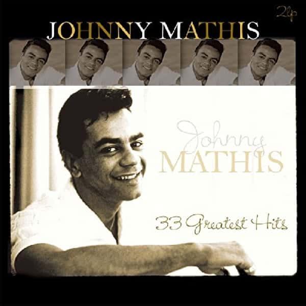 33 Greatest Hits - 180 gram Gold Vinyl by Johnny Mathis album cover
