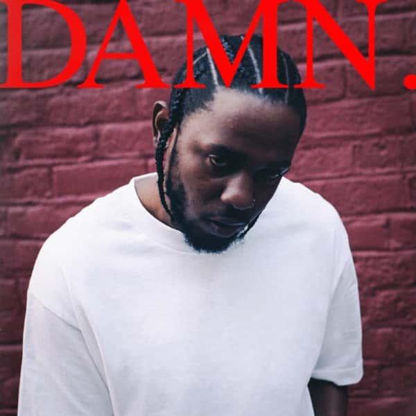 DAMN by Kendrick Lamar album cover