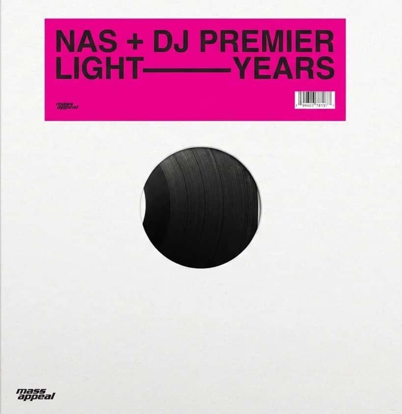 Light Years by Nas + DJ Premier album cover