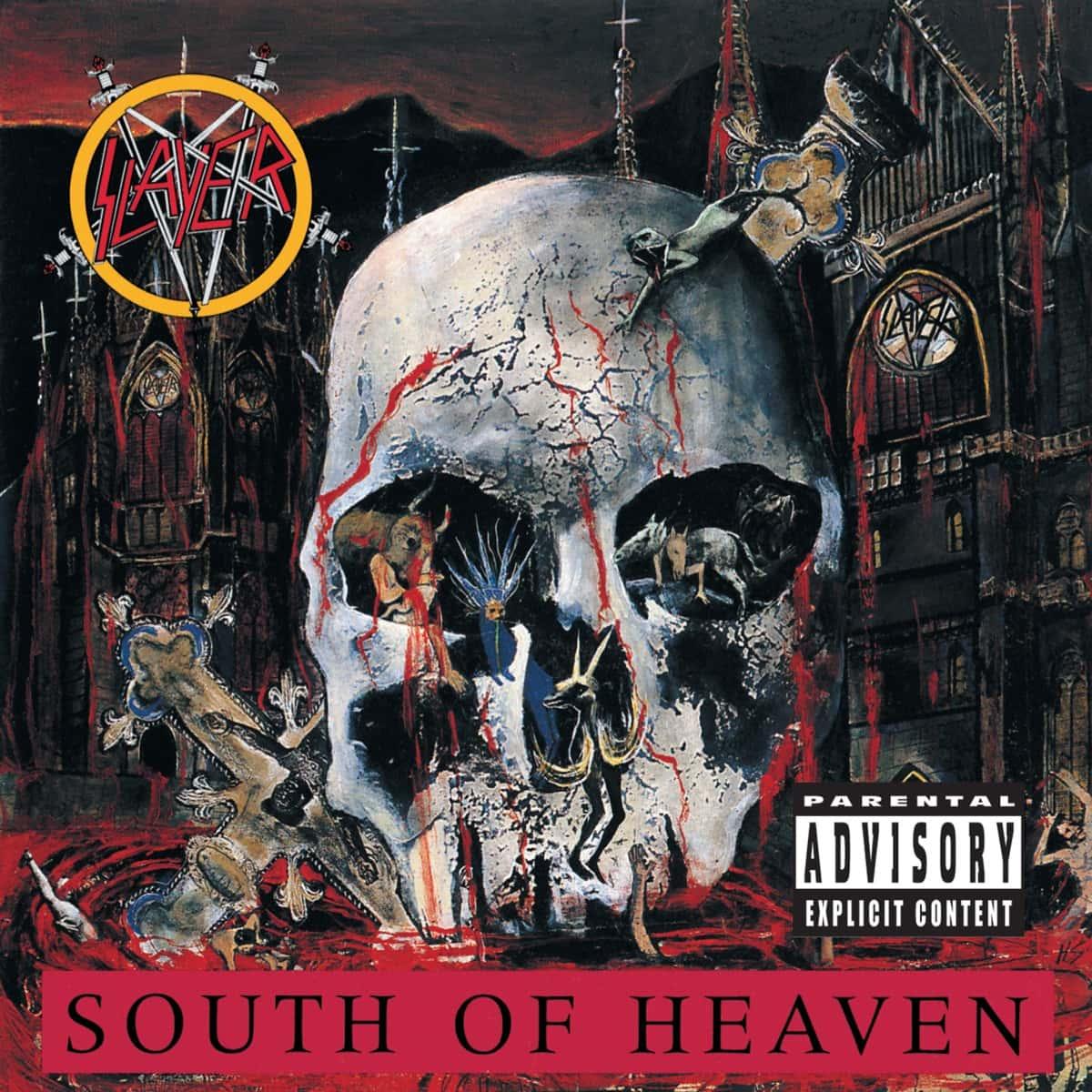 South of Heaven by Slayer album cover