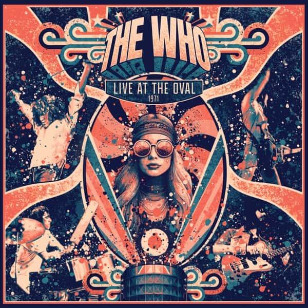 Live at the Oval 1971 by The Who album cover