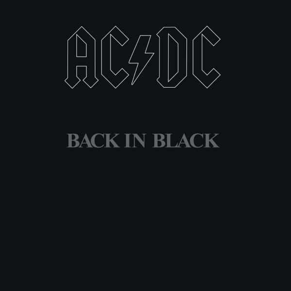 Back in Black by AC/DC album cover