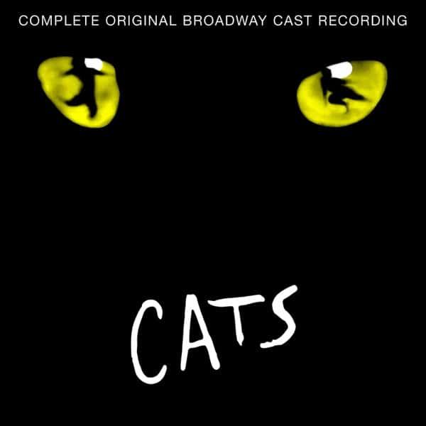 Cats (Complete Original Broadway Cast Recording, Yellow Vinyl) by Andrew Lloyd Webber album cover