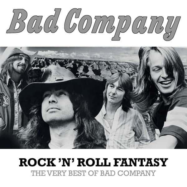 Rock & Roll Fantasy: The Very Best of Bad Company by Bad Company album cover