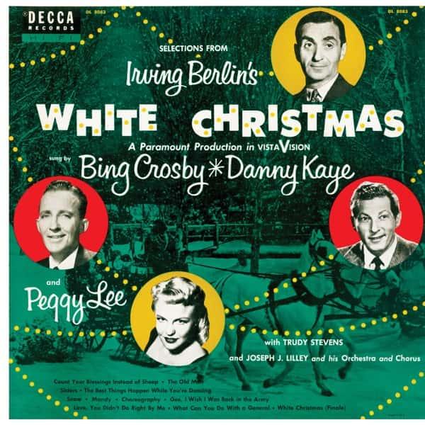 White Christmas (White Vinyl) by Bing Crosby album cover