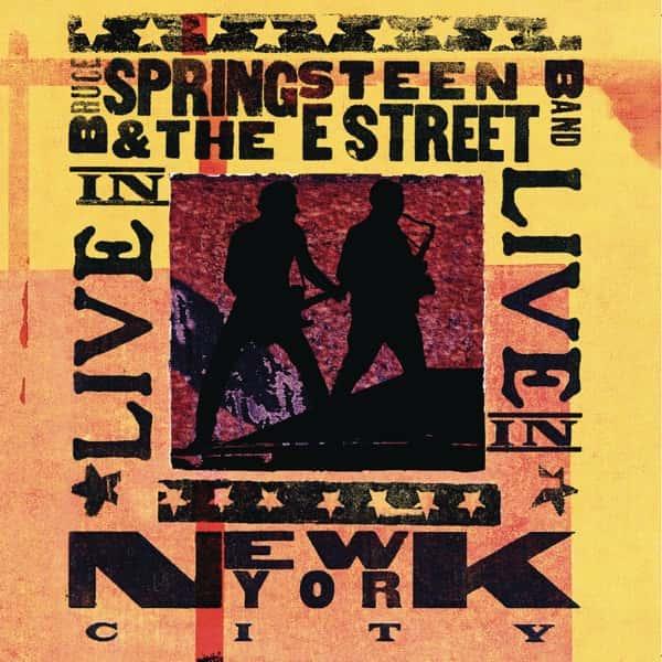 Live in New York City by Bruce Springsteen & The E Street Band album cover