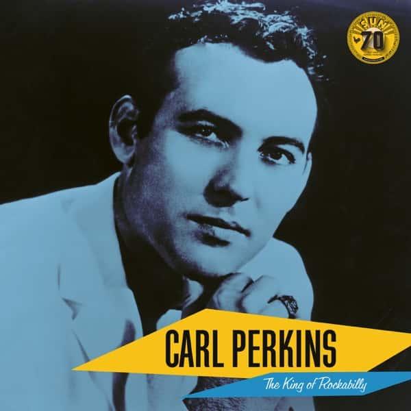 The King of Rockabilly by Carl Perkins album cover