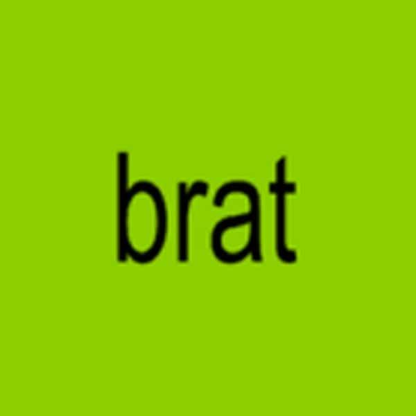 Brat by Charli XCX album cover