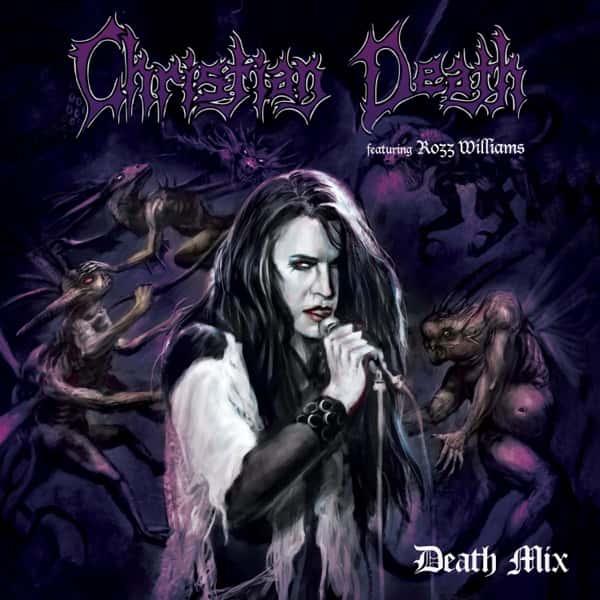 Death Mix (Purple/Black Splatter Vinyl) by Christian Death album cover