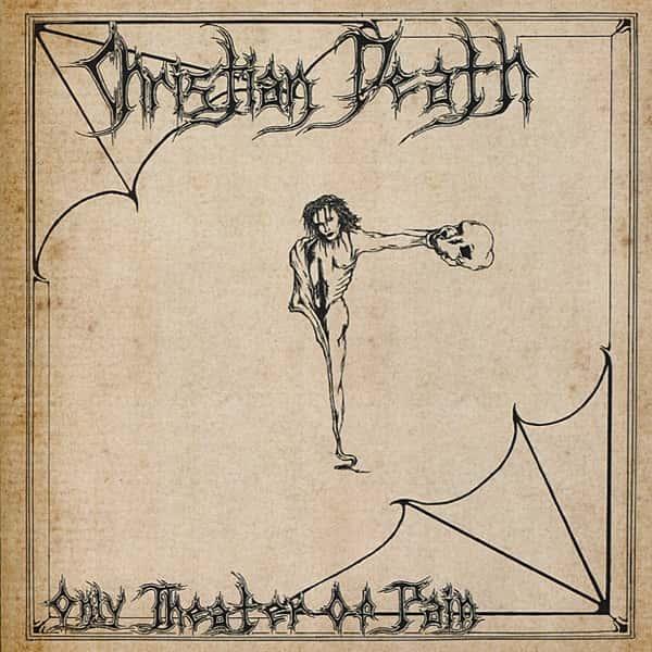 Only Theatre of Pain (Oxblood Marble Vinyl) by Christian Death album cover