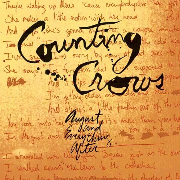 August & Everything After by Counting Crows album cover