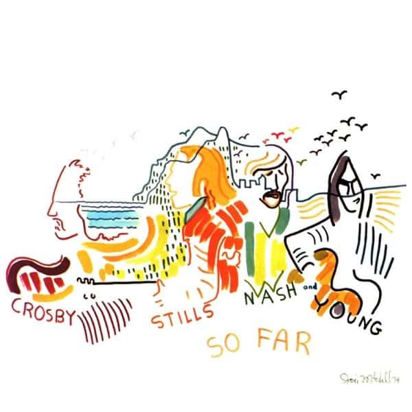 So Far by Crosby, Stills, Nash & Young album cover