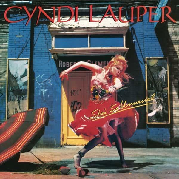 She's So Unusual (Red Vinyl) by Cyndi Lauper album cover