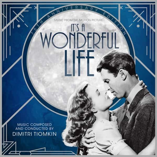 It's a Wonderful Life (Burgundy ZuZu's Petals Pressing) by Dimitri Tiomkin album cover