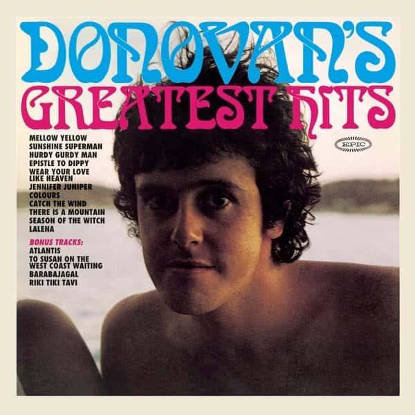 Greatest Hits by Donovan album cover