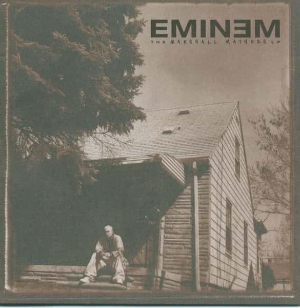 The Marshall Mathers LP by Eminem album cover