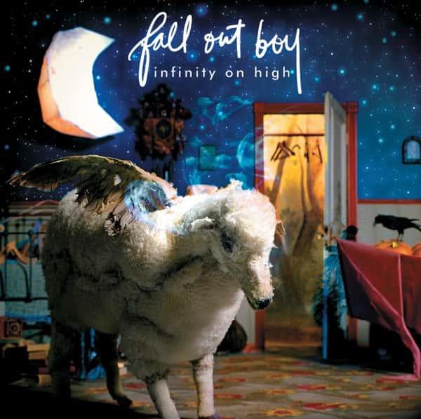 Infinity on High by Fall Out Boy album cover
