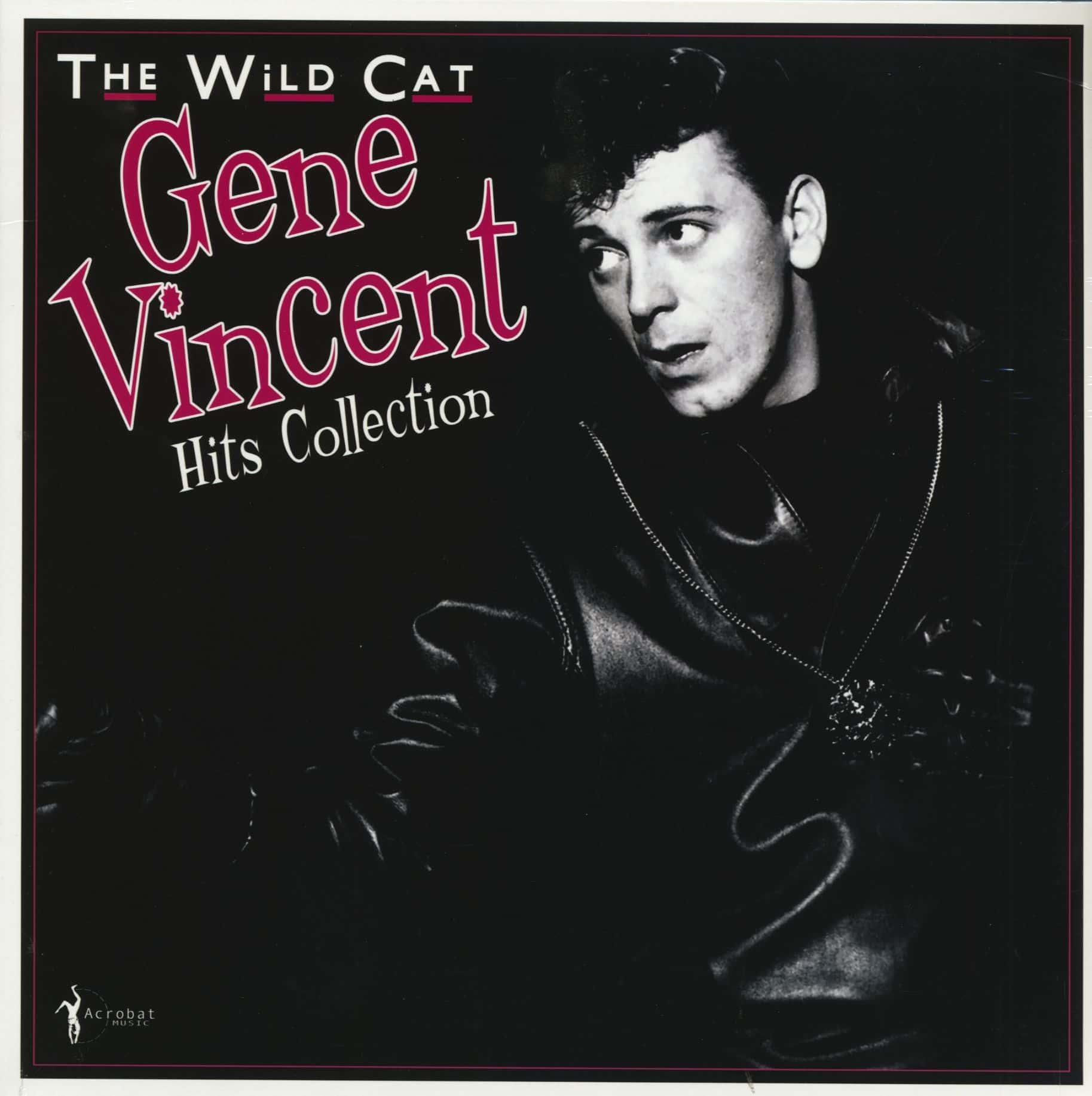 The Wild Cat Hits Collection by Gene Vincent album cover