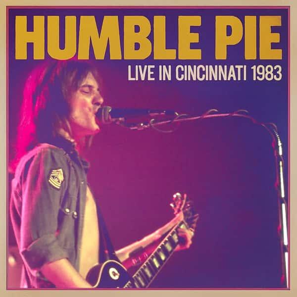 Live in Cincinnati 1983 by Humble Pie album cover