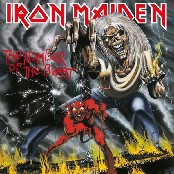 Number of the Beast by Iron Maiden album cover