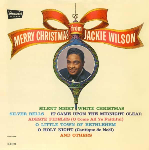 Merry Christmas from Jackie Wilson (Green Vinyl) by Jackie Wilson album cover