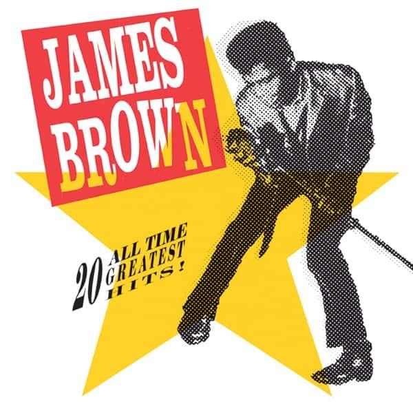 20 All Time Greatest Hits! by James Brown album cover