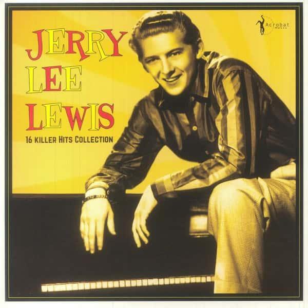 16 Killer Hits Collection 1956-62 by Jerry Lee Lewis album cover