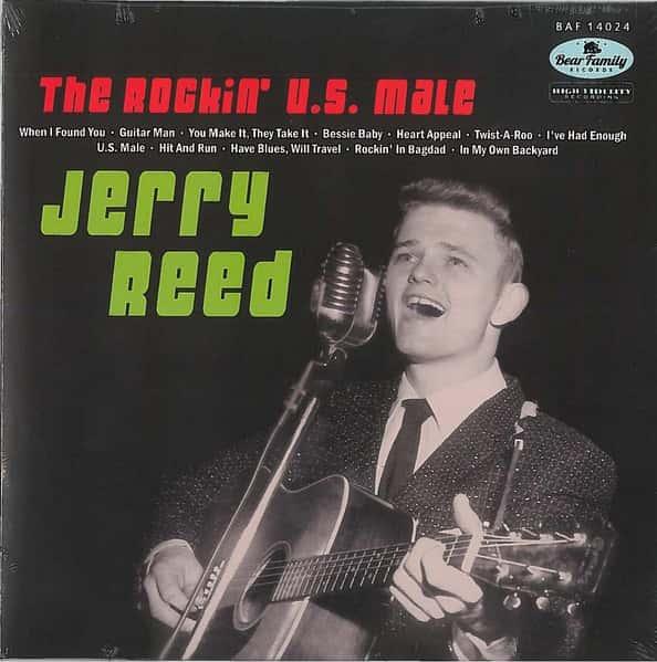 The Rockin' U.S. Male by Jerry Reed album cover
