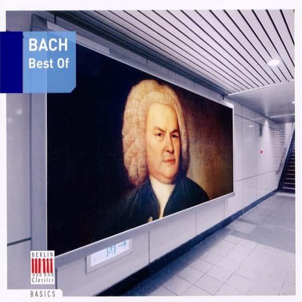 The Best of Bach by Johann Sebastian Bach album cover