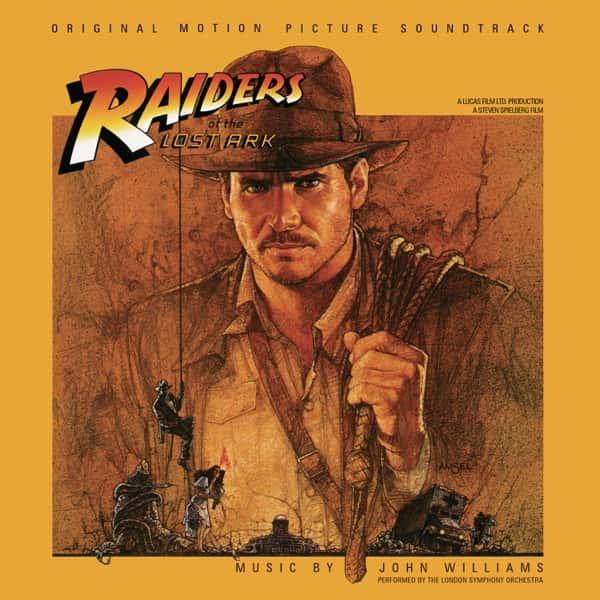 Indiana Jones and the Raiders of the Lost Ark by John Williams album cover