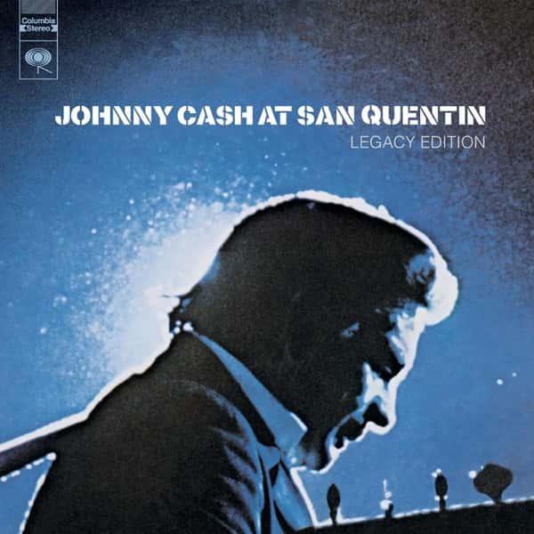 At San Quentin by Johnny Cash album cover