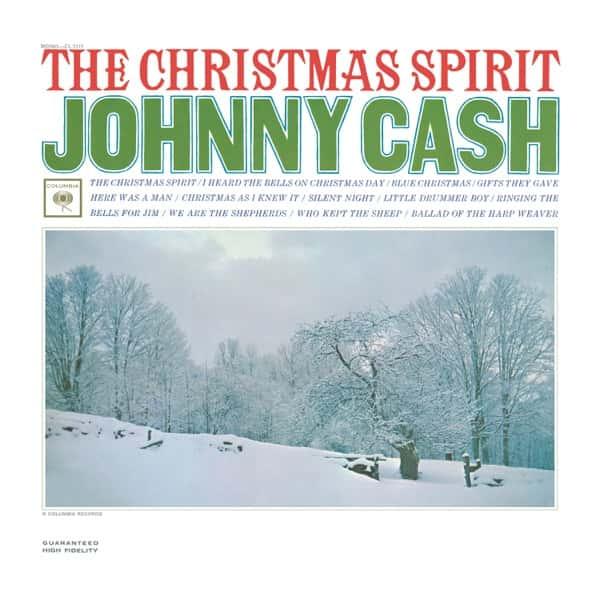 The Christmas Spirit by Johnny Cash album cover
