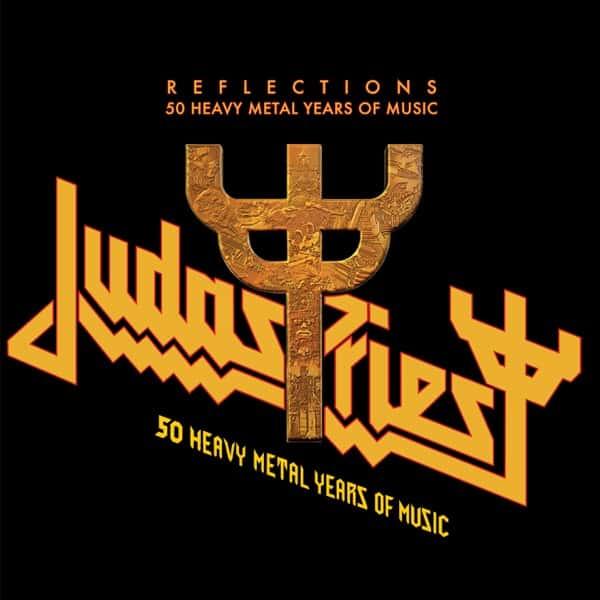 50 Heavy Metal Years of Music (180 Gram Red Vinyl) by Judas Priest album cover
