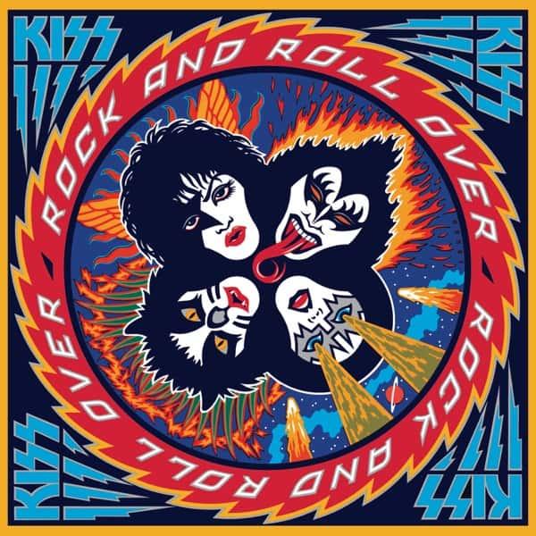 Rock and Roll Over by KISS album cover