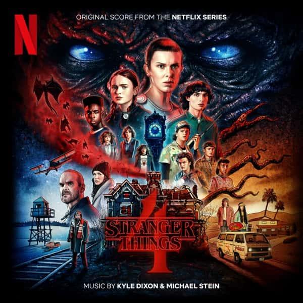 Stranger Things 4 by Kyle Dixon & Michael Stein album cover