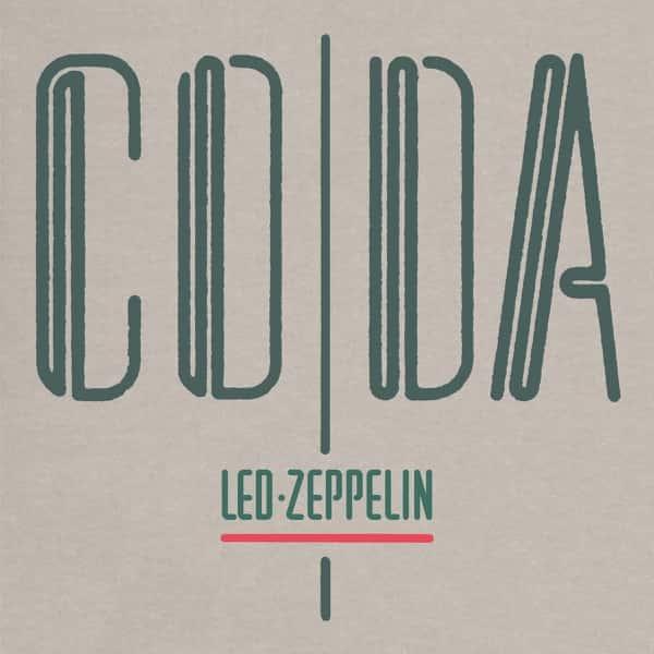 Coda by Led Zeppelin album cover