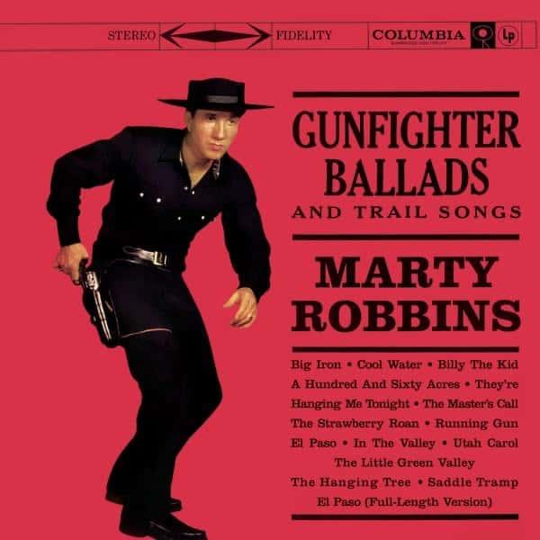 Gunfighter Ballads & Trail Songs by Marty Robbins album cover