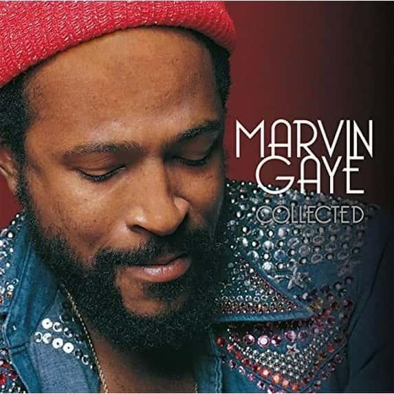 Collected — Limited Gatefold 180g Silver & White Vinyl by Marvin Gaye album cover