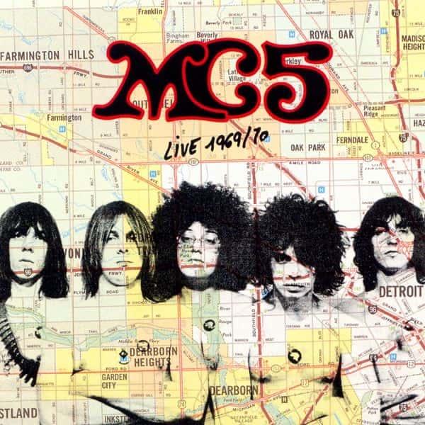 Live 1969/70 by MC5 album cover