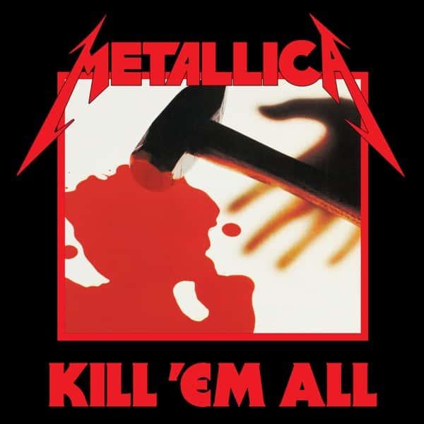 Kill 'Em All by Metallica album cover