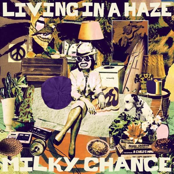 Living in a Haze (Blue Vinyl) by Milky Chance album cover