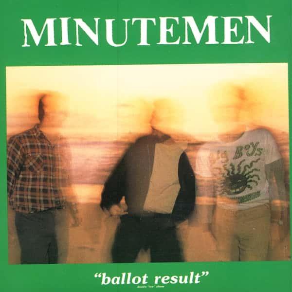 Ballot Result by Minutemen album cover