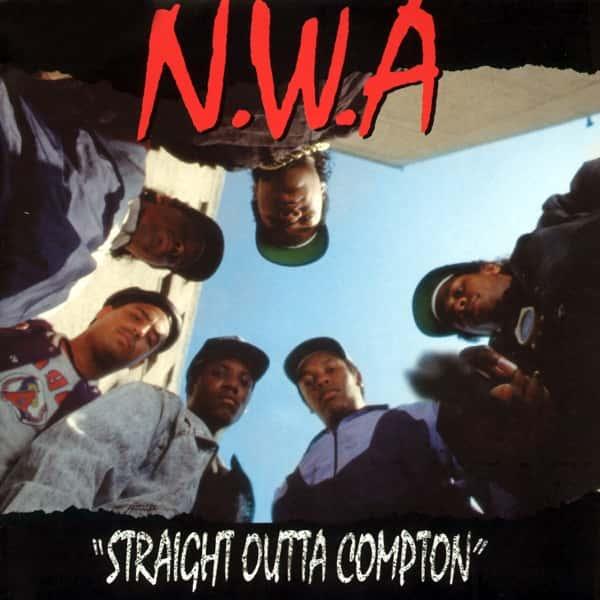 Straight Outta Compton by NWA album cover
