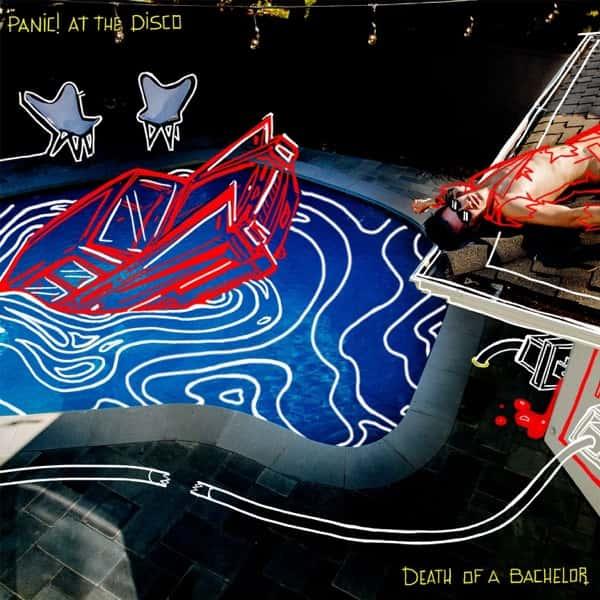 Death of a Bachelor (Silver Vinyl) by Panic! at the Disco album cover