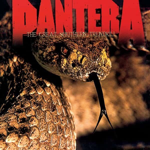 The Great Southern Trendkill (White & Sandblasted Orange Vinyl) by Pantera album cover