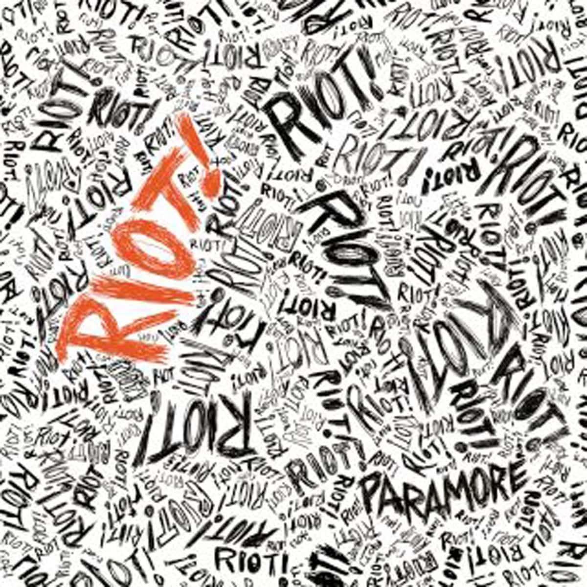 RIOT! by Paramore album cover