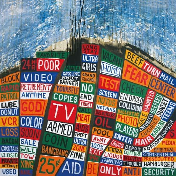 Hail to the Thief by Radiohead album cover
