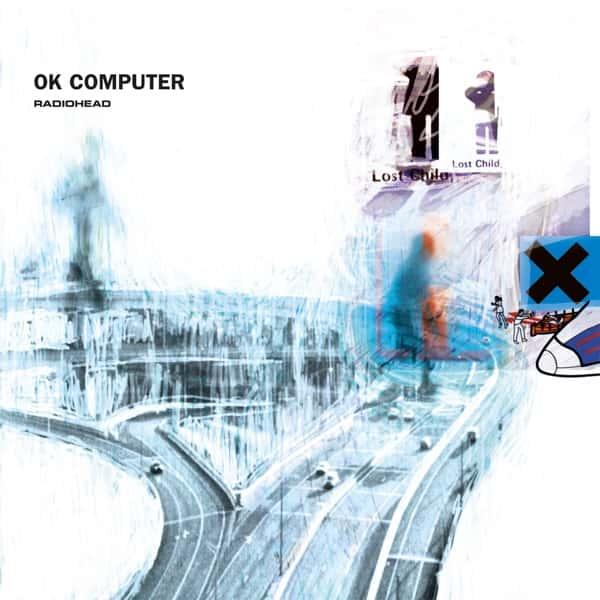OK Computer by Radiohead album cover